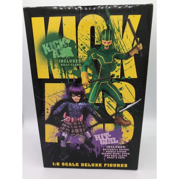 Mezco Toys -Kick-Ass 1:6 Scale Deluxe Hit-Girl Action Figure 2010 - Picture 2 of 2